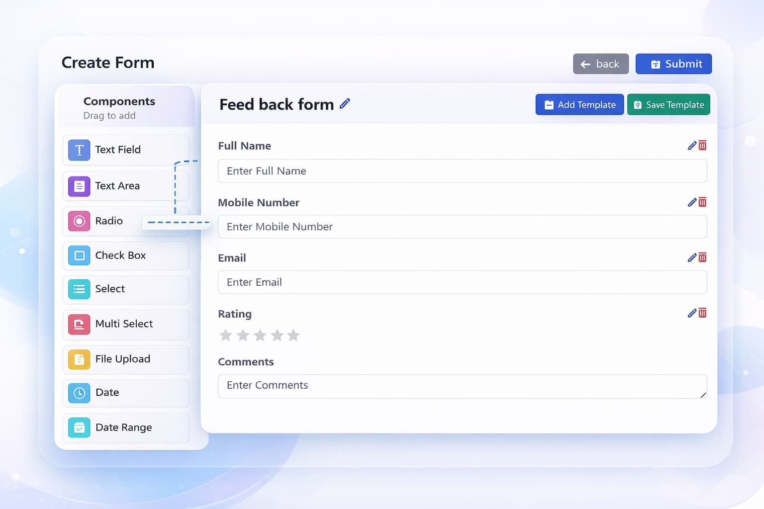 UniBuilder – Free Online Form Builder | Secure Data Collection & Access ...